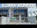 RUMAH MODERN TYPE MILAN | UKURAN 6X12 | HARGA 500 JT AN