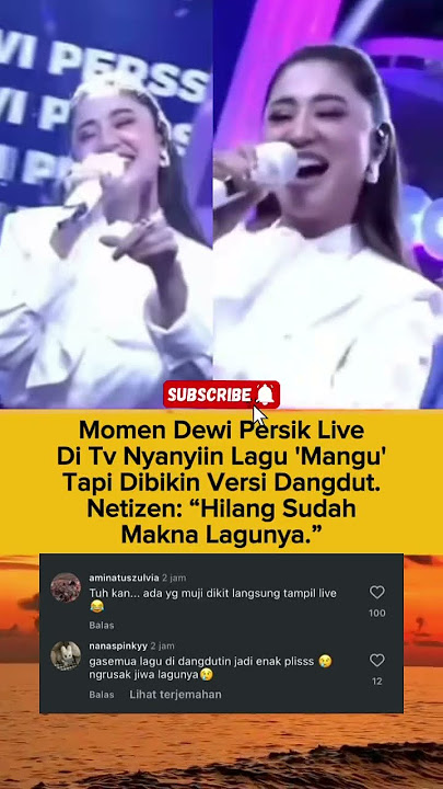Dewi Persik Tampil di TV Nyanyiin Lagu Mangu Versi Dangdut