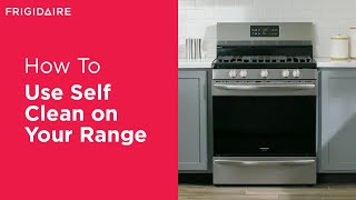 How To Use Self Clean On Your Range