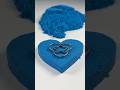 Kinetic sand heart cut and reshape asmr