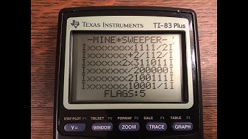 Minesweeper For The TI-83/TI-84