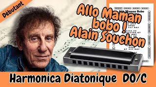 💕 Apprenez à jouer Salut de Joe Dassin à l'harmonica diatonique Do -  Débutant 