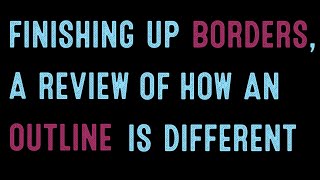 Coding for Beginners: Recap#22—Borders and Outlines