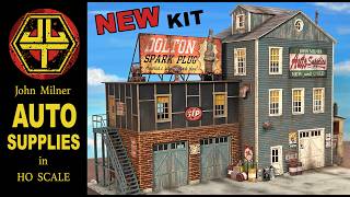 Assembling a new HO scale kit and painting brick!