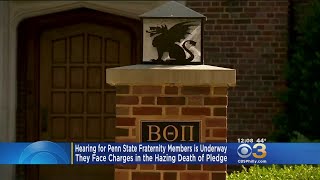Hearing For Penn State Fraternity Members Is Underway
