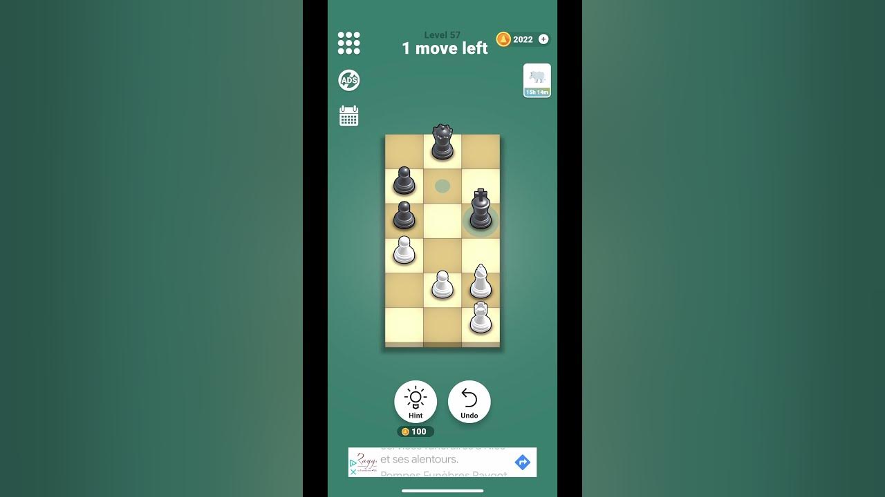 Pocket Chess Level 57 Solution YouTube
