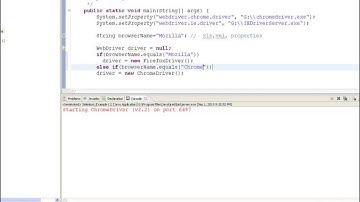Selenium WebDriver Training Day 2 Part 1