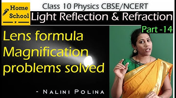 Light Reflection and refraction class 10 physics | Lens | Part 14