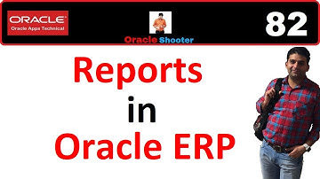 Apps Technical 82: What is Report and Types of report and How to create Reports in Oracle ERP