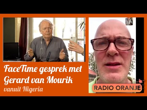 Aangrijpend FaceTime gesprek met Gerard van Mourik - Betty Asfalt TV Radio Oranje