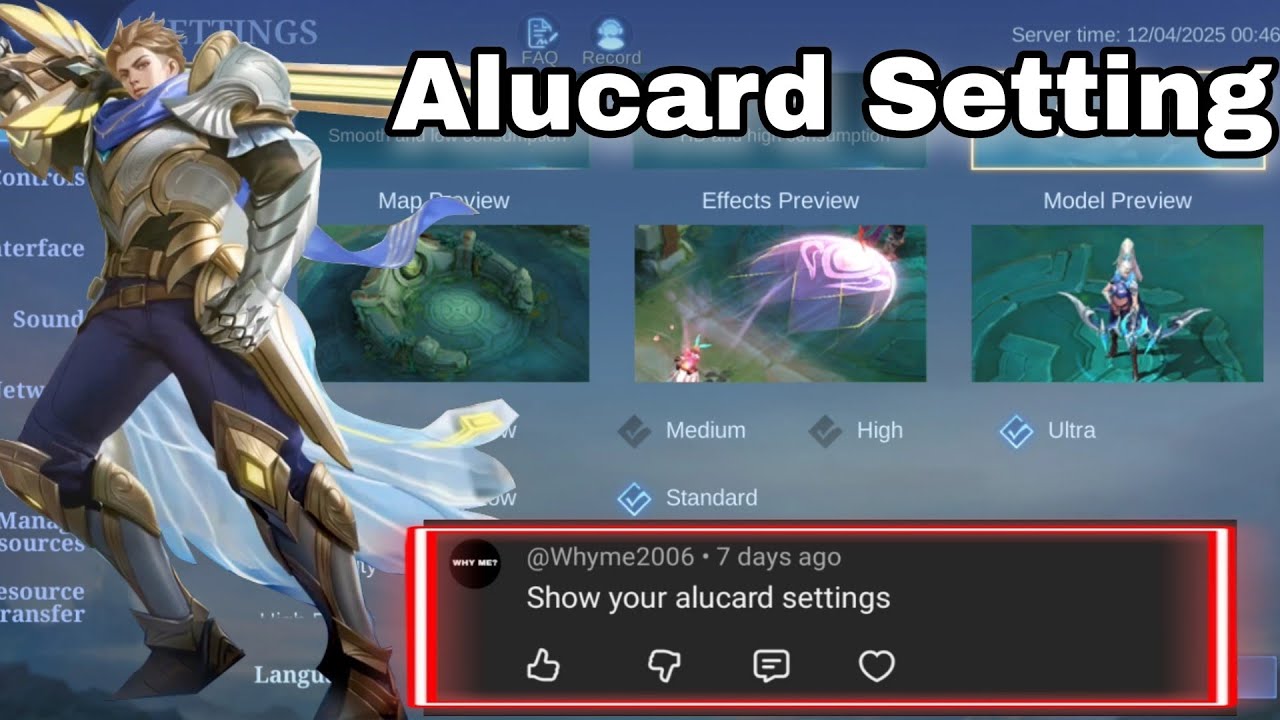 PERFECT ALUCARD CONTROL.MY FULL SETTINGS REVEALED!
