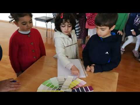 ბაღის აღსაზრდელებმა ოთახების შესაღებად ფერთა პალიტრა შეარჩიეს