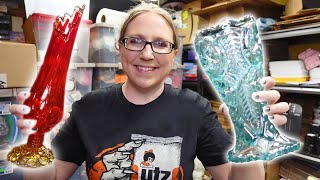ALL THE PRETTY GLASS! Recent eBay Listings Sourced From Yard Sales & Auctions