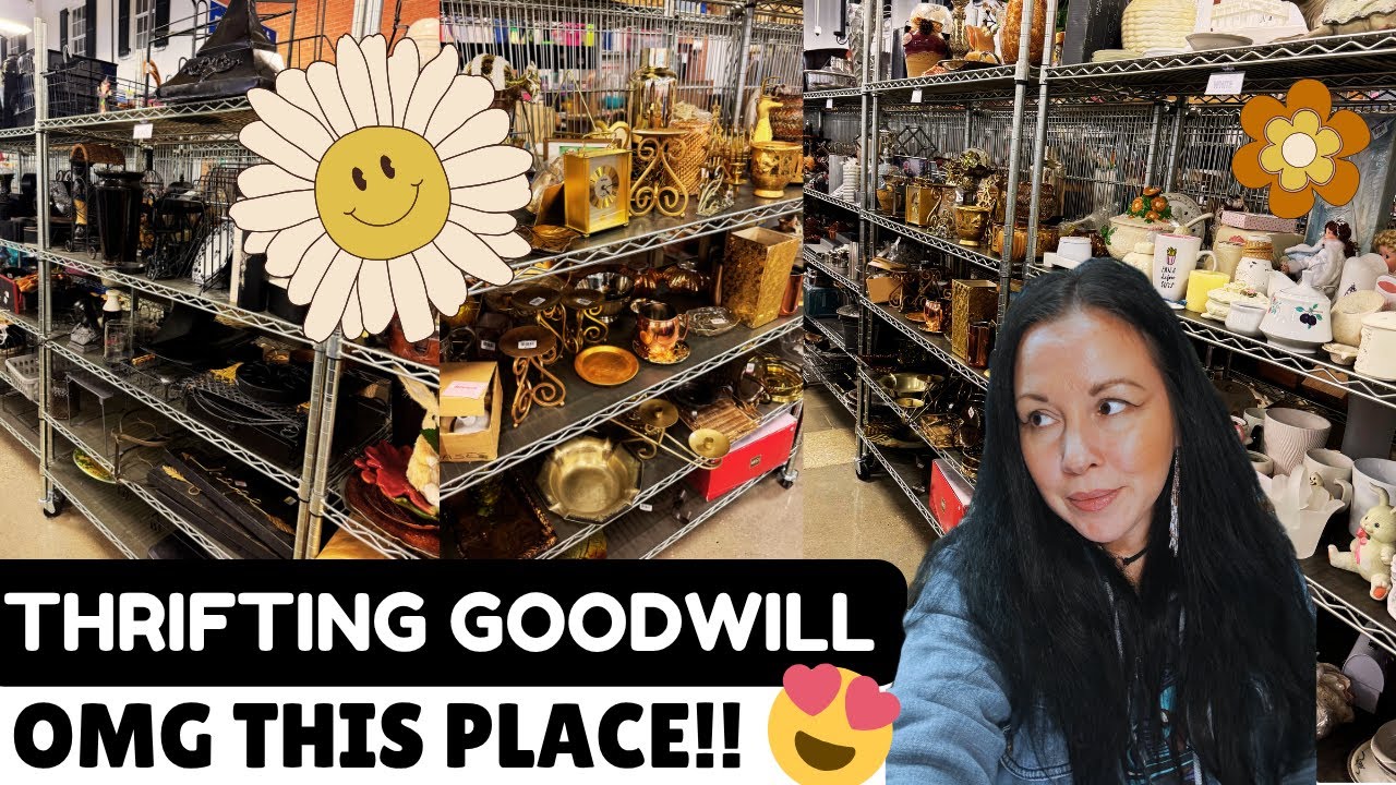 NEW SPOT, HOLY SMOKES! THRIFT GOODWILL FOR HOME DECOR