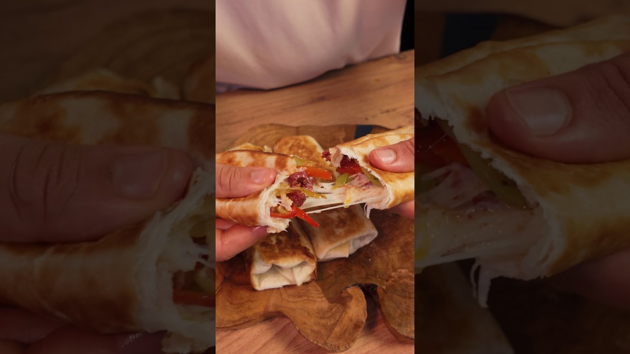 Çok Basit Pizza Dürüm Tarifi