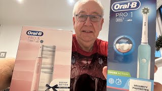 How to Use an OralB Pro 1 & Pro 3 toothbrush