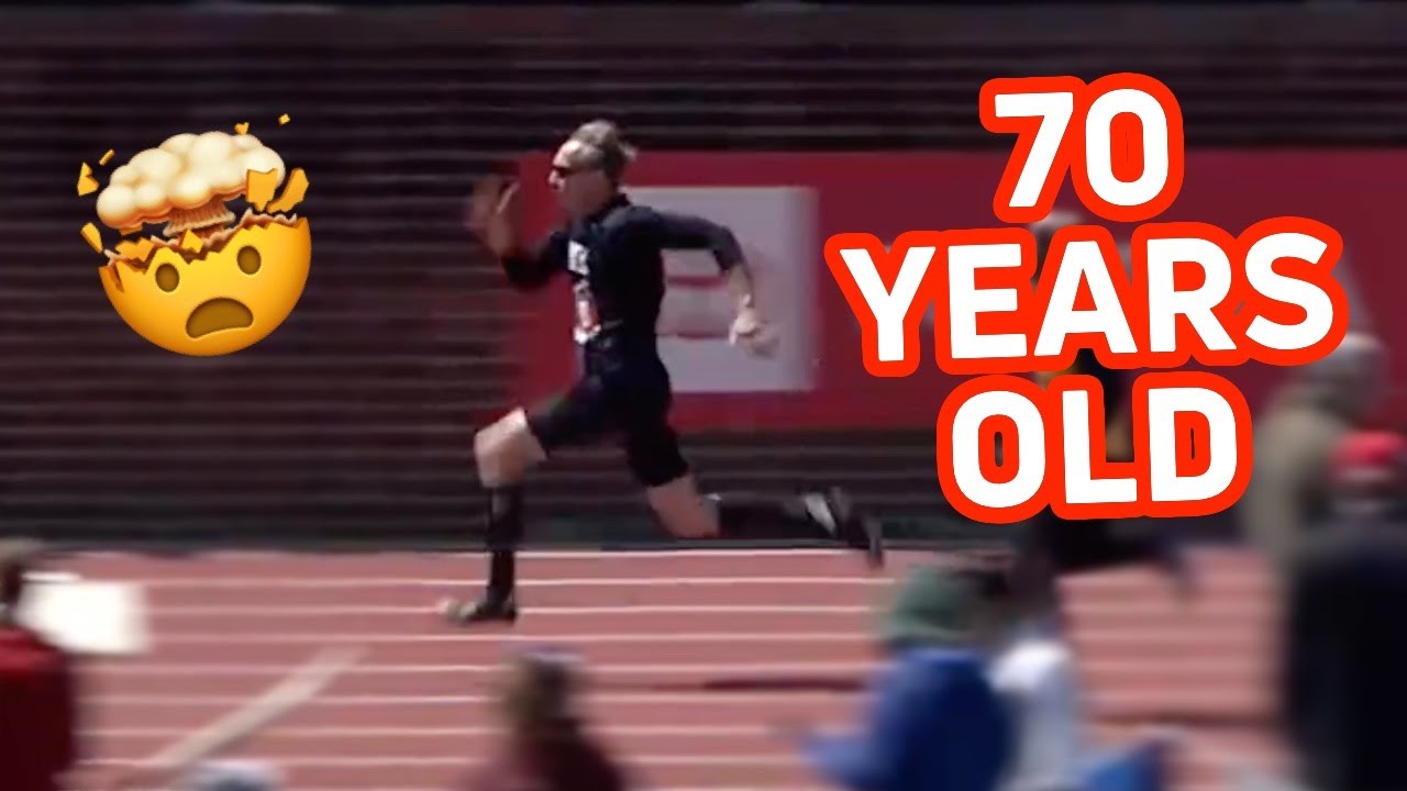 Watch Inspirational 70-Year-Old Man Run 100-Meter race in Just 13.47 Seconds