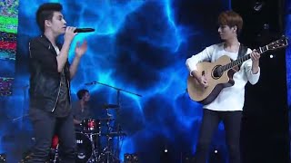 Video thumbnail of "Sam Tsui & Sungha Jung - Grenade (Bruno Mars) Live"