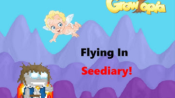 Growtopia - Flying In Seediary. Hack?