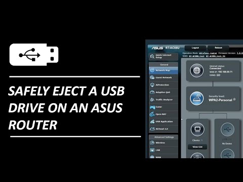 How to Safely Eject a USB Drive from ASUS Router