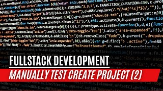 Fullstack Portfolio Project: Manual E2E Testing (Part 10)