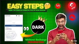 DARK TUNNE VPN FREE INTERNET |✔️| FILE  FREE || HOW TO DARK TUNNEL FREE INTERNET VPN ✔️✔️ screenshot 4