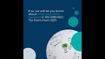 IRS Form 1099 NEC 2022- What payments are reported?