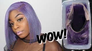 HOW TO DYE HAIR IN 5 MINUTES !! WATER COLOR HAIR DYE METHOD ll FT BEAUTY MARK BUNDLES HAIR