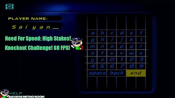 Need For Speed: High Stakes Knockout Challenge 60 FPS!