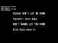 Dry Your Tears - Kodomo Band backing track + lyrics