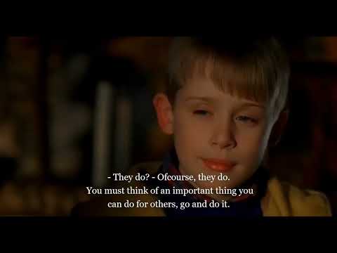 Home Alone 2 | Pigeon lady and Kevin Scene | with Subtitles“Just follow the star in your own heart ”