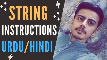 Introduction to String Instructions in Assembly Language in Urdu/Hindi