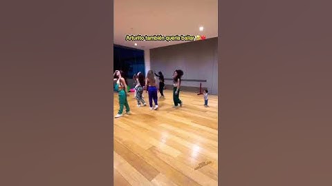 KIM Y LAS CHICAS BAILANDO CON ARTURITO 😅❤️ | #jukilop #shorts #kimberlyloaiza