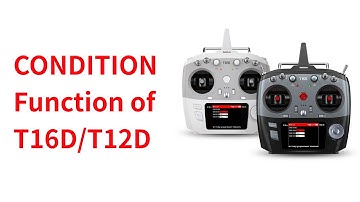 CONDITION Function of RadioLink T16D/T12D