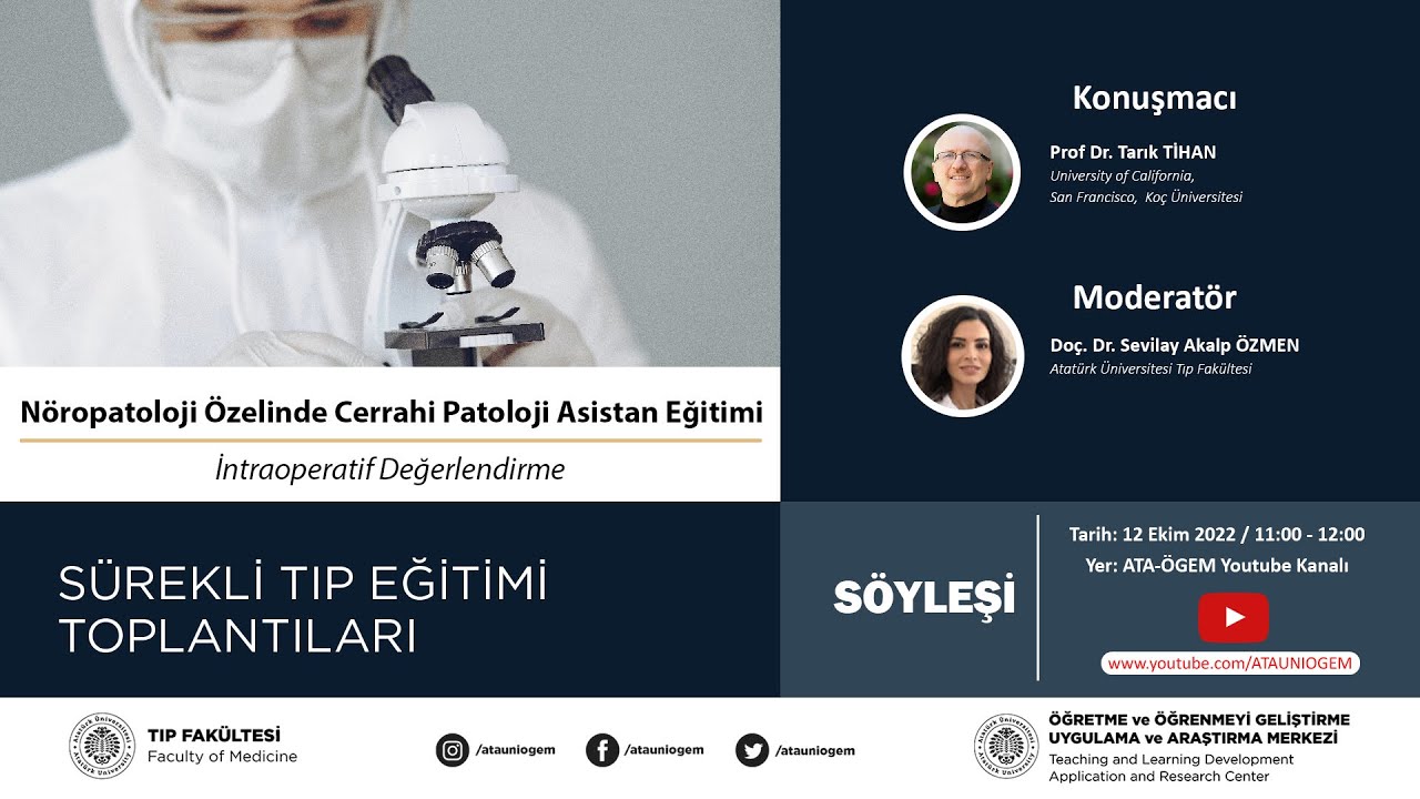 Nöropatoloji Özelinde Cerrahi Pataloji Asistan Eğitimi