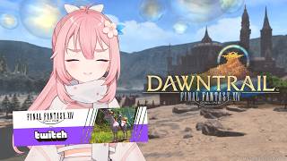 【final fantasy xiv】 7.55 relic + unicorn mount on twitch! (xenoblade 2 later if midnight release?)