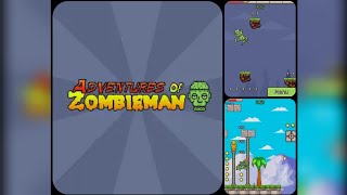 Adventures of Zombieman (Java Game) Full Playthrough | Domster Studio | 2011