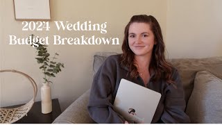 2024 WEDDING BUDGET: wedding cost, wedding budget breakdown, how much we spent on our wedding