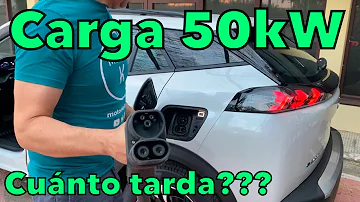 ¿Cuánto tarda en cargarse un coche eléctrico en una estación de carga rápida?