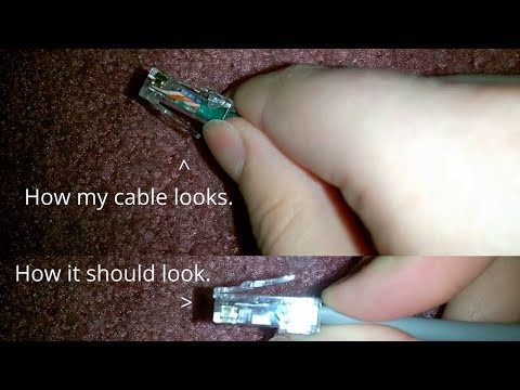 RJ45/Ethernet Cat6 Connector Problems