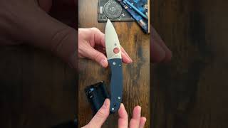 Spyderco Bodacious in SPY27 💙💙💙🙌 #dailygearguide #edc #jd4edc #fyp
