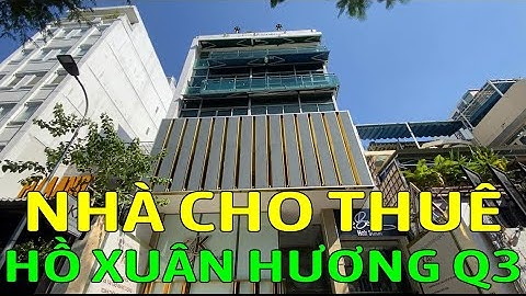 Cho thuê nhà mặt tiền Quận 3 đường Hồ Xuân Hương, P  Võ Thị Sáu - Mã sp:   XH17