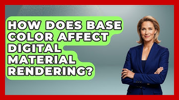 How Does Base Color Affect Digital Material Rendering? - The Virtual Art Desk