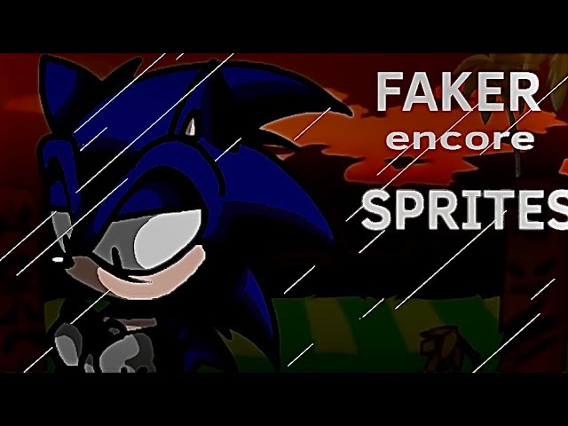 Faker Exe Encore Sticker - Faker exe Encore Fnf - Discover & Share