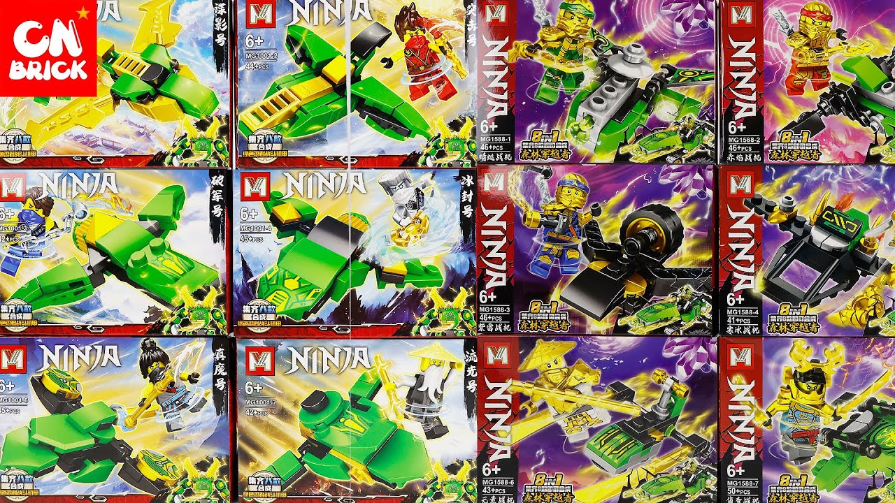 【新品・未開封】マナフィのタマゴ Unoffical Lego Collection 2023 Ninjago Minfigures Set VOL 2