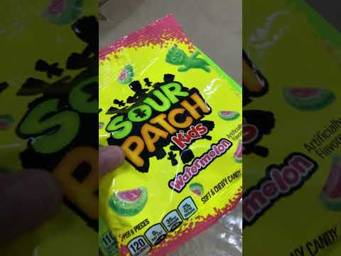 Sour Patch kids #asmr  #shorts