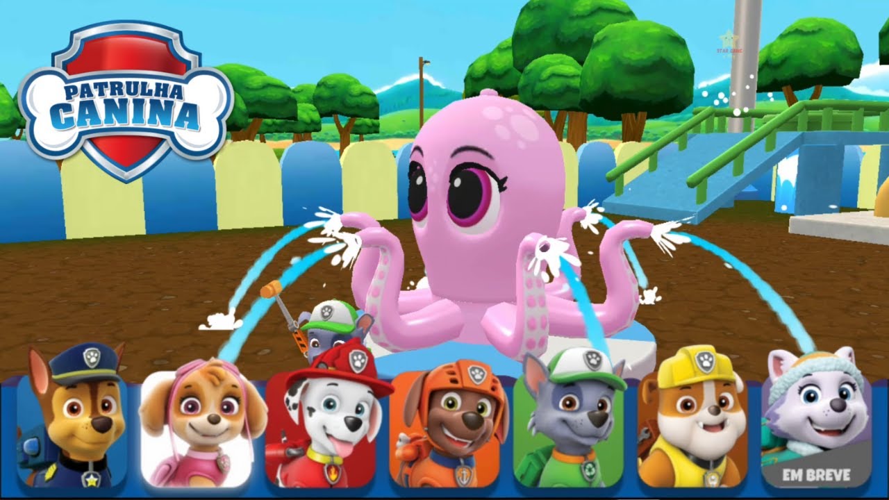 PATRULHA CANINA Mundo do Resgate  | 😍 PATRULHANDO E BRINCANDO