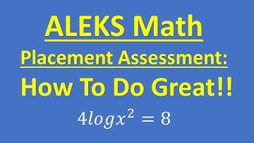 ALEKS Math Placement Assessment – How To Do Great!