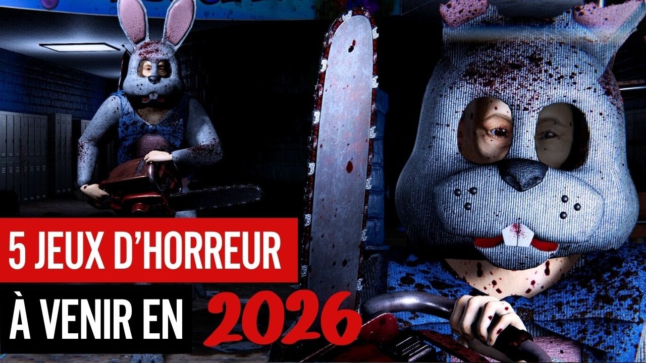 5 JEUX D'HORREUR TERRIFIANTS À VENIR EN 2026! 😱
