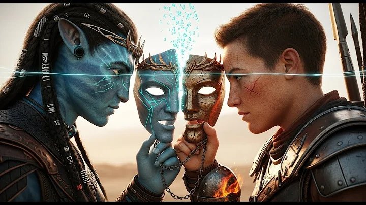 She married the alien prince to stop a war — masks sealing the treaty — then the veil translated